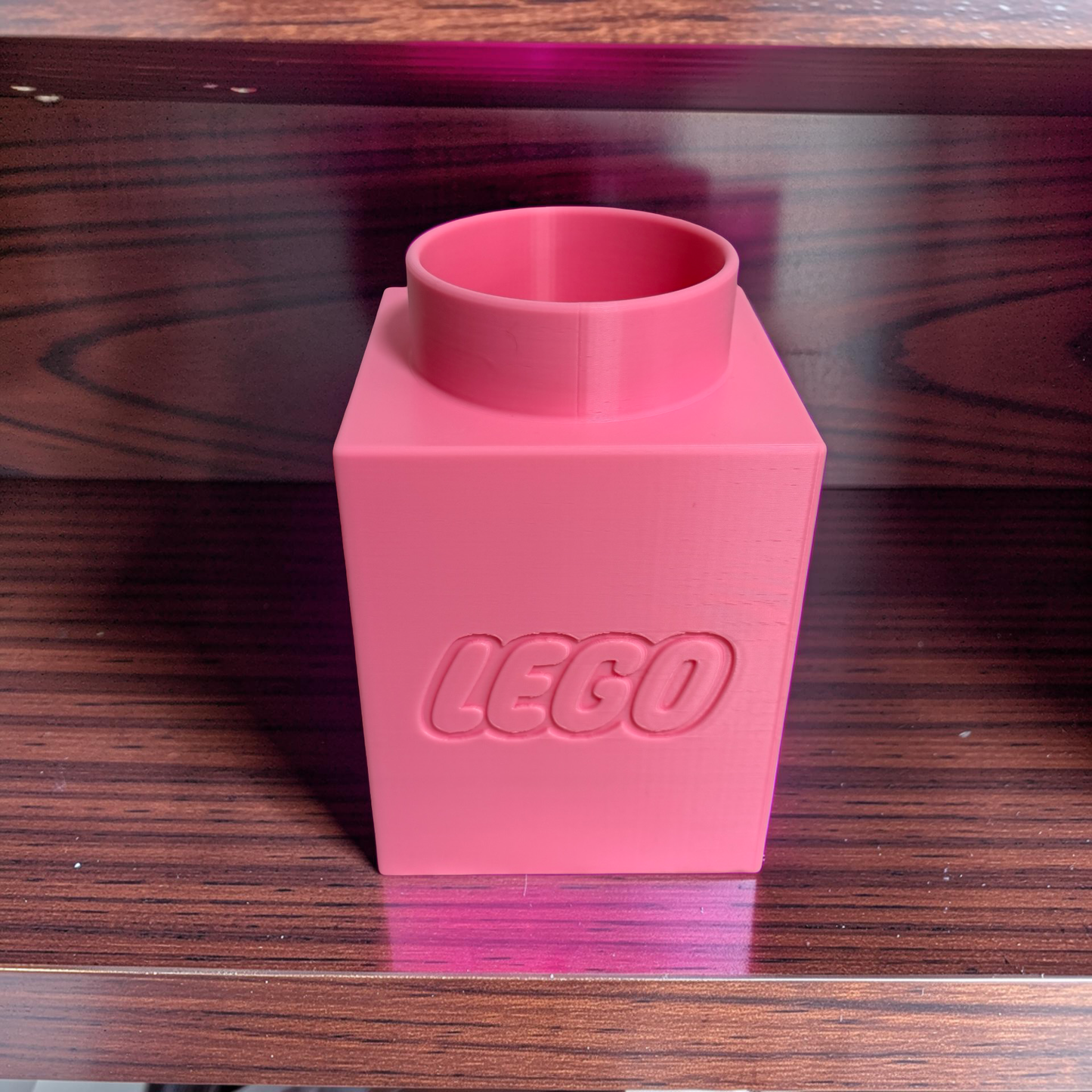 Lego Inspired Square Vase – Perfect for LEGO® Botanicals Displays 10280