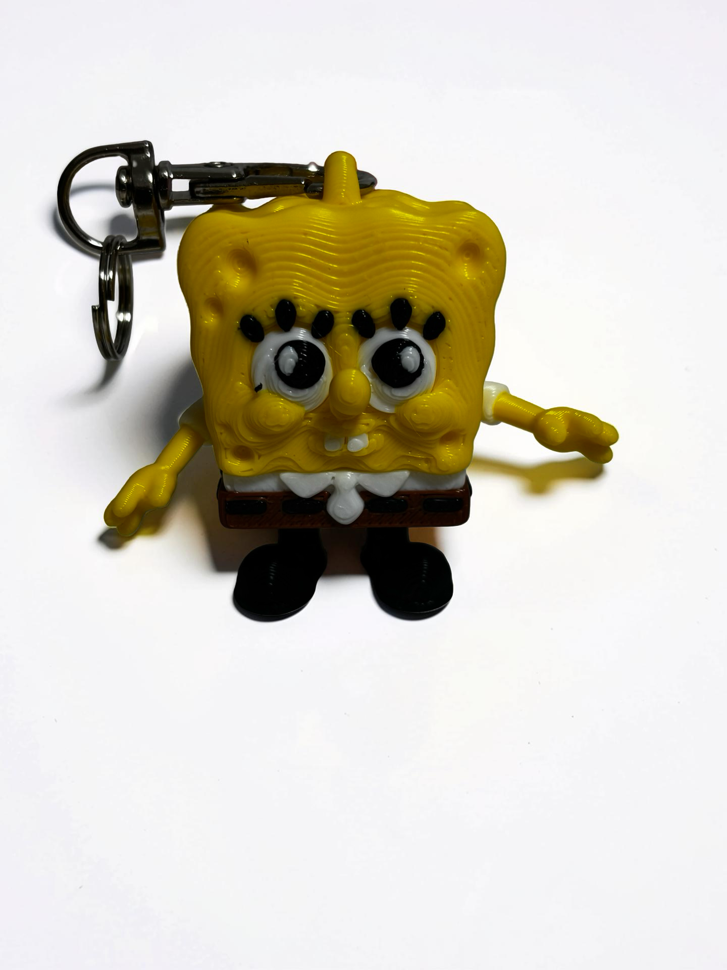 SpongeBob & Patrick Keychain / Fidget Toy Set – PLA – Cute Cartoon Design
