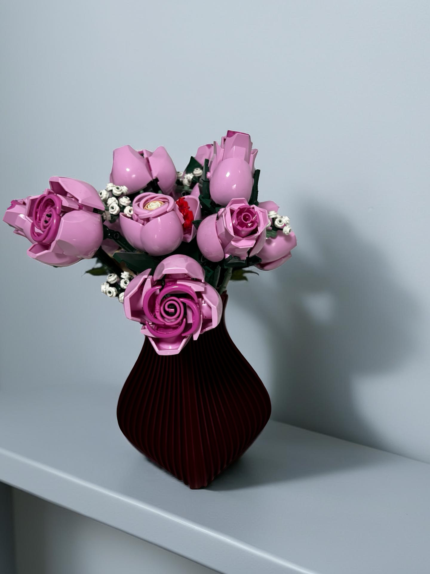 Vase For Lego Flowers Bouquet, Roses 10280 10374 & All Botanicals Collections